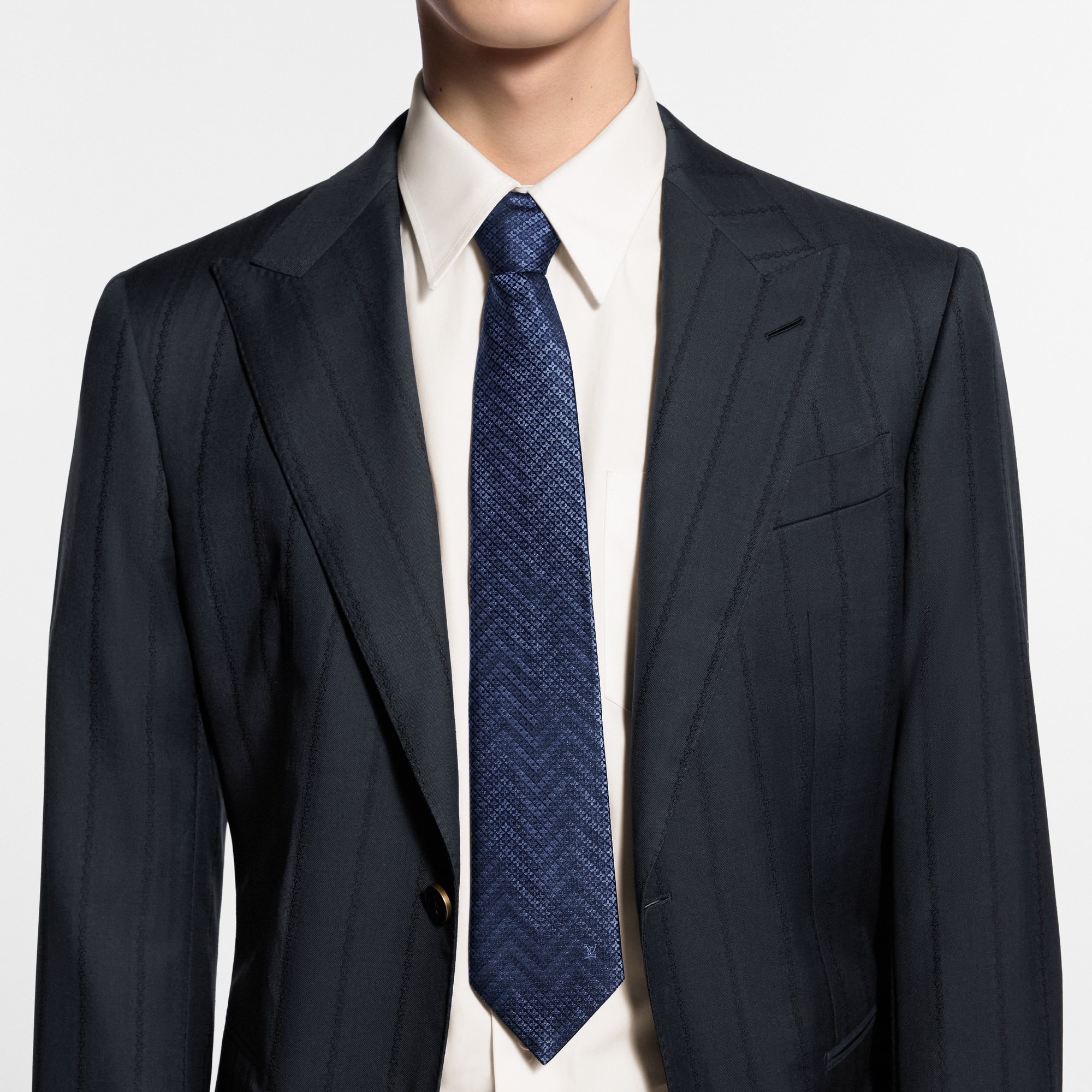 ネクタイ・LV ジグザグ 8CM S00｜ルイ・ヴィトン 公式サイト - M96929